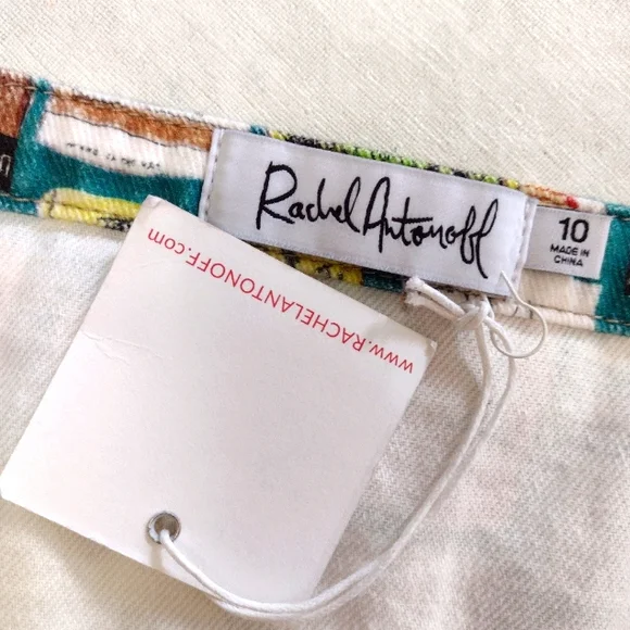 Rachel Antonoff Multicolor Mini Dress - Picture 9 of 9